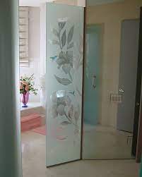 shower door frosted glass houzz