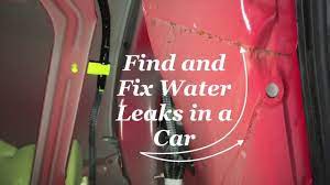 How to Find a Water Leak in a Car - YouTube