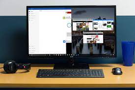 You want to divide desktop screen into multiple parts just h. How To Split Your Screen In Windows 10 Digital Trends