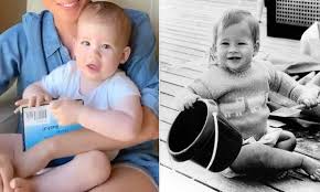 Prince harry is the second son of prince charles and princess diana, and the younger brother of prince william. Prince Harry And Baby Son Archie Are Identical In Must See Childhood Photo Hello
