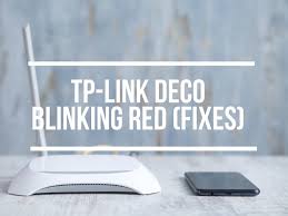 tp link deco blinking red meaning fi