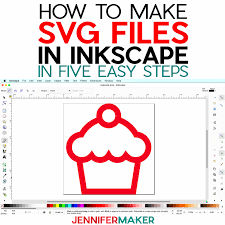 how to make an svg file in inkscape in