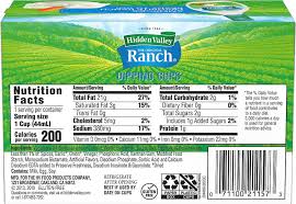 dipping sauce ranch dressing