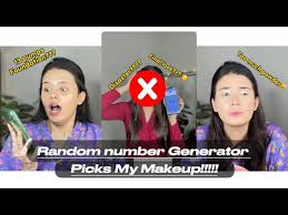 random number generator picks my makeup