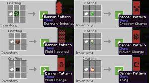 all banner patterns in minecraft