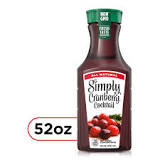Is simply cranberry juice gluten free?