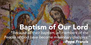 Jesus' Baptism - Gospel Reflection January 13th - Missionary Oblates of  Mary Immaculate