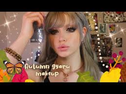 autumn gyaru makeup tutorial you