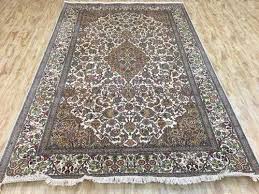 traditional handmade silk carpet
