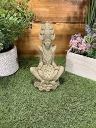 Stone Garden Indian Goddess Buddha