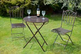 Versailles Style Metal Bistro Set In