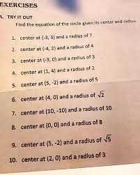 Solved Exercises 4 Try It Out Find