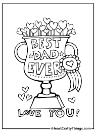 father s day coloring pages 100 free