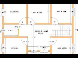 East Facing 4 Bed Room House Plan