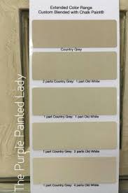 Grey Chalk Paint Colors