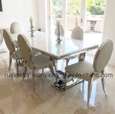 Your dining, and pocketbook, will thank us. China Modern Stainless Steel Chrome Dining Table Snakeskin Leather Velvet Dining Chairs With Oval Back China Stainless Steel Dining Table Chairs Snakeskin Dining Chair