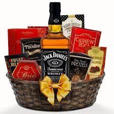 fireball liquor gift basket