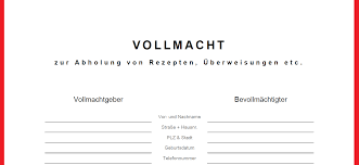 Adresse united parcel service deutschland s.à r.l. Vollmacht Schreiben Fur Paket Abholen