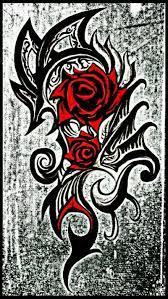 rose tattoo hd phone wallpaper