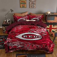 Cincinnati Reds Baseball Bedding Set