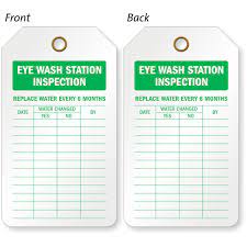 Create checklists quickly and easily using a spreadsheet. Eyewash Station Inspection Template Stylesbooster
