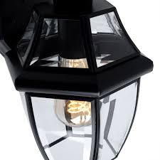 Outdoor Lamp Lantern Black Wall Lamp