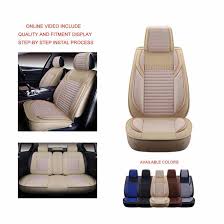 Os 005 Leather Car Seat Covers