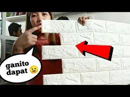 Install Ng Brick Foam Wallpaper