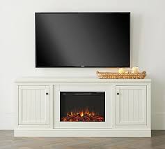 Aubrey Electric Fireplace Media Cabinet