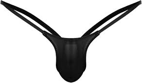 Men's Sissy G-String Thong Underwear Femboy Bulge Pouch Jockstrap Lingerie  (as1, alpha, m, regular, regular, Black) at Amazon Men's Clothing store