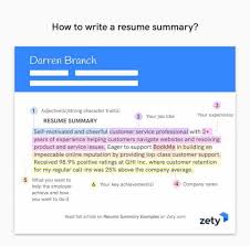 50 resume summary exles for 2024