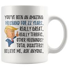 Consider these ideas for spending time with your loved one. Funny Amazing Husband For 22 Years Coffee Mug 22nd Anniversary Husban Freedom Look