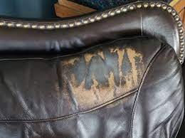 touch up leather furniture fix stains