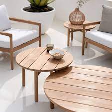 ethnicraft quatro outdoor coffee table