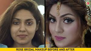 rose bridal makeup tutorial asian