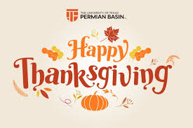 2023 Thanksgiving Holiday - November 22, 2023, 12:00 PM - The University of  Texas Permian Basin | UTPB