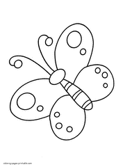 By best coloring pages july 30th 2013. Butterfly Coloring Pages Free Printable Pictures For Kids