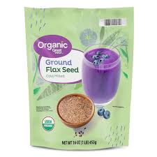 organic ground cold milled flax seed