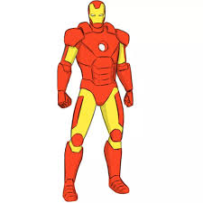 how to draw iron man easy drawing art