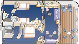 two bedroom family suite princess cruises