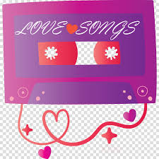 love songs Valentine's Day love clipart - Pink, Magenta, transparent clip  art