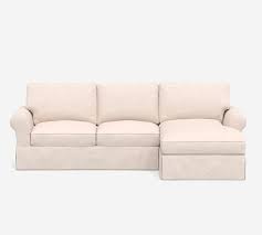 Pb Comfort Roll Arm Slipcovered Sofa