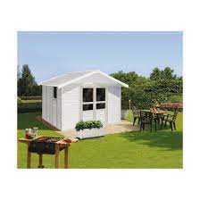 Basic Home Garden Shed 11 M² White