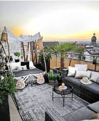 Roof Terrace Ideas With Comfortable