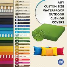 Waterproof Patio Outdoor Cushion Covers