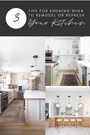 remodel or refresh a kitchen