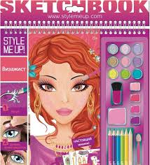 makeup artist sketchbook