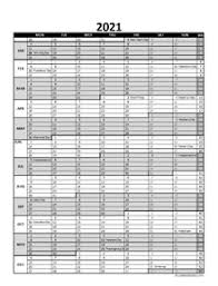 Get and print excel calendar for 2021. Printable 2021 Excel Calendar Templates Calendarlabs