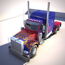 us truck 06 optimus prime 3d model 169