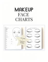 makeup face charts makeup artist